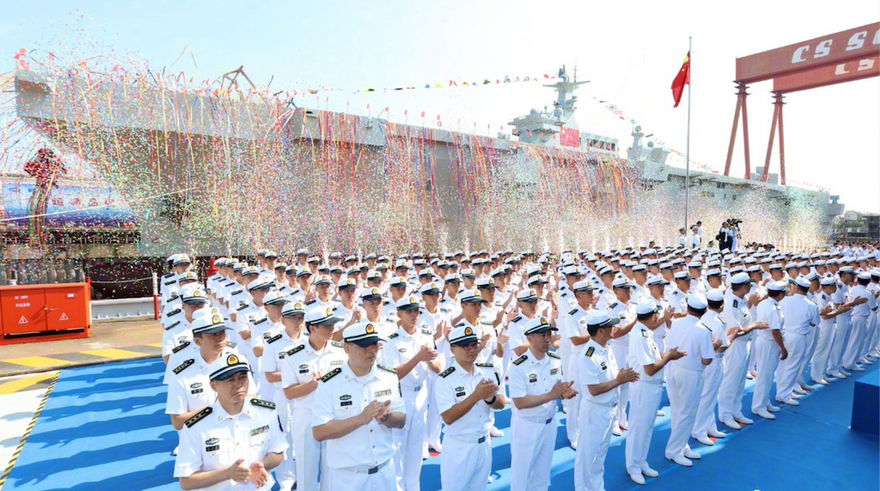 Hạ thủy tàu Type- 075