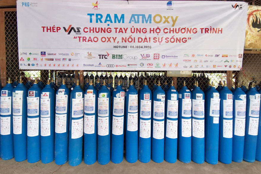 TPHCM thêm trạm bơm oxy tiếp sức người bệnh 