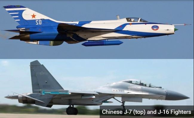 Một số đơn vị không quân ở phía Tây Trung Quốc đã bắt đầu chuyển đổi trực tiếp từ máy bay chiến đấu Shenyang J-7 sang sử dụng tiêm kích J-16 