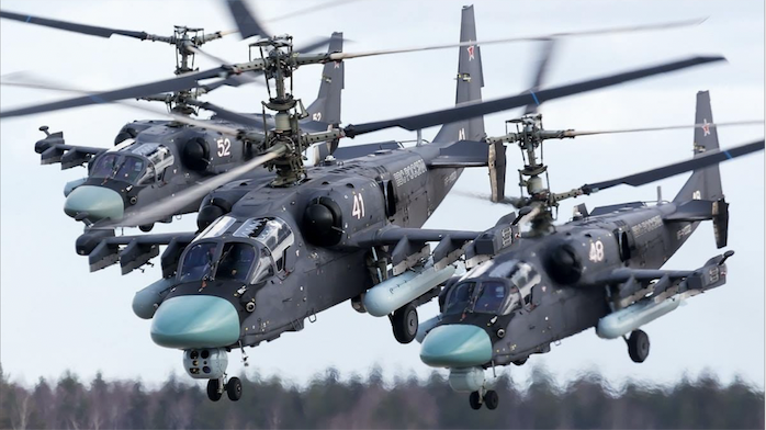 Trực thăng Ka-52 của quân đội Nga