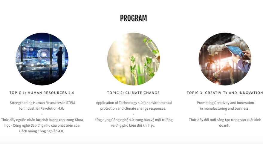 Diễn đàn Trí thức trẻ Việt Nam toàn cầu lần thứ nhất năm 2018 có chủ đề "Phát huy sức mạnh của trí thức trẻ Việt nam trong kỷ nguyên mới" diễn ra tại Đà Nẵng (từ ngày 27-29/11) 