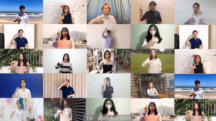 Chế hit 'Hơn cả yêu' bằng ngôn ngữ ký hiệu lan tỏa thông điệp mùa COVID
