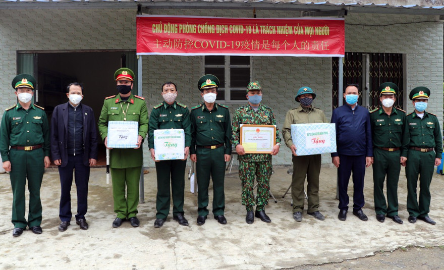 Biểu dương Bộ đội Biên phòng Hà Giang trong chống dịch COVID-19