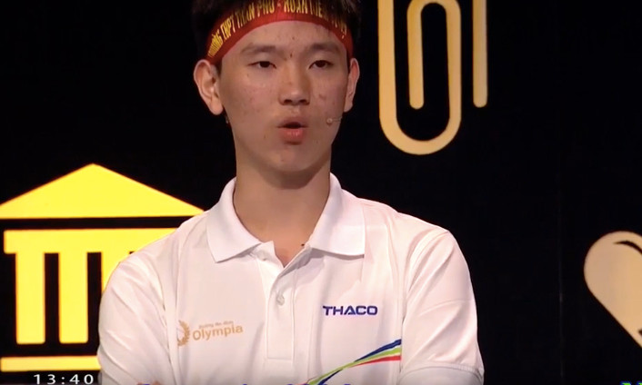 Cuộc thi tháng 1 quý 1 Đường lên đỉnh Olympia năm thứ 19 có "happy ending" của Nguyễn Hoàng Minh