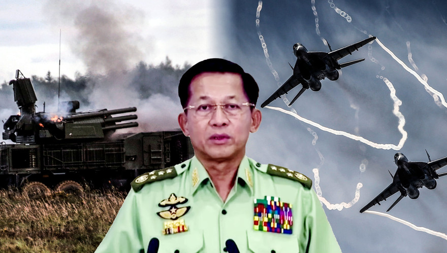Tướng Min Aung Hlaing hướng sang vũ khí Nga nhằm cải tổ, hiện đại hóa quân đội