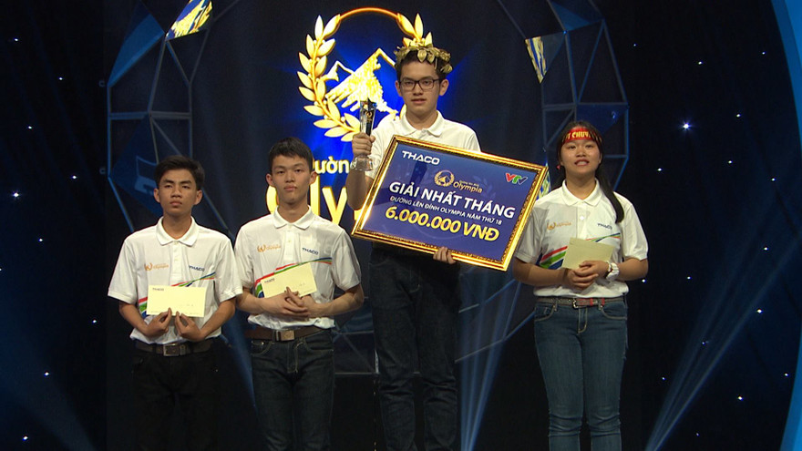 Kỷ lục gia 18 năm Đường lên đỉnh Olympia Nguyễn Hoàng Cường đoạt vòng nguyệt quế những giây cuối cùng