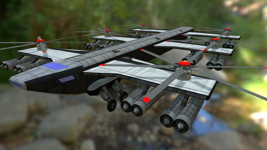 Mô hình trực thăng tên lửa VVP-6 của Liên Xô