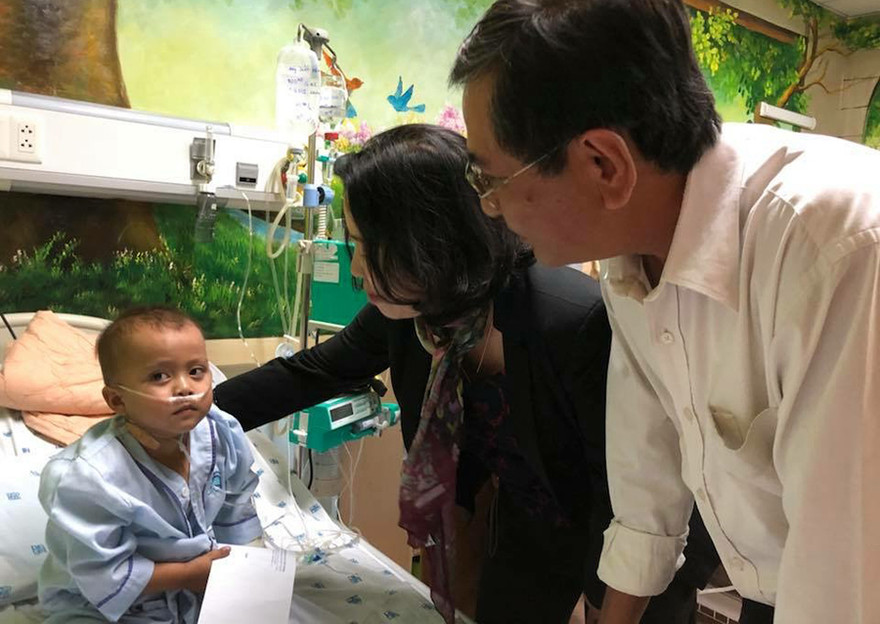 Nhiều trẻ em mắc bệnh tim bẩm sinh có hoàn cảnh khó khăn đã được giúp đỡ