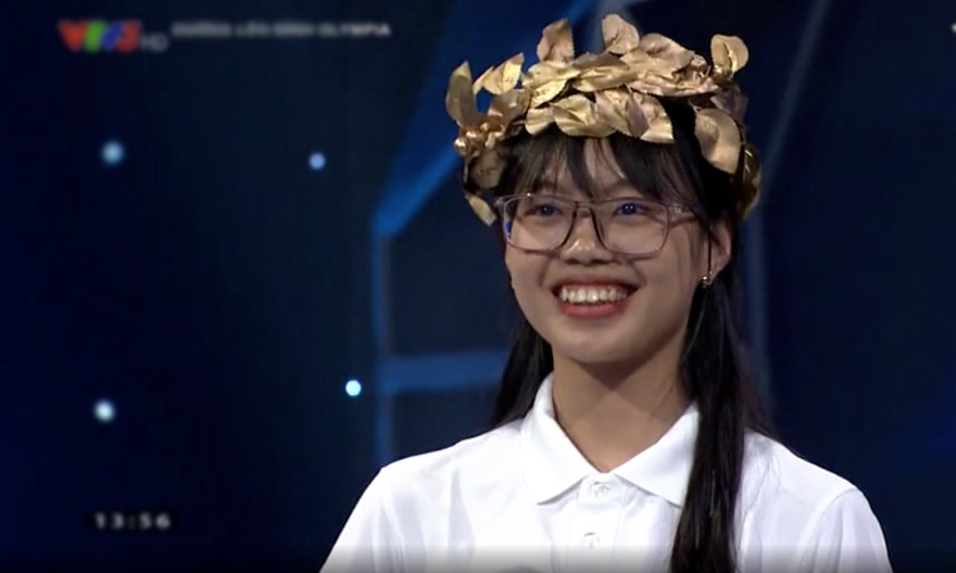 Nữ sinh tự nhận ‘đầu gấu’ nhất Đường lên đỉnh Olympia