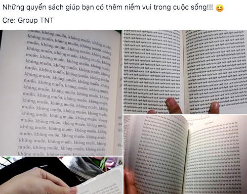 Ngã ngửa những trang sách chỉ một từ 'ha'