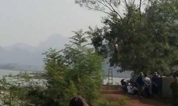 Hiện trường nơi xảy ra vụ việc. Ảnh HBHB