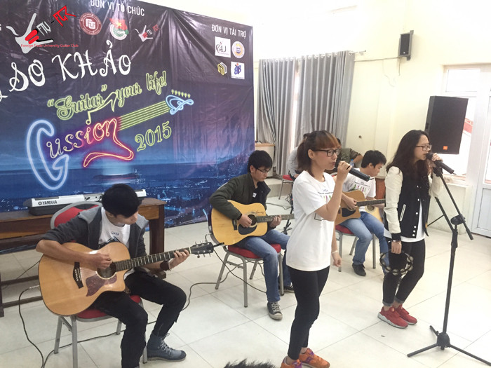 Tranh tài Guitar Ngoại thương 2015