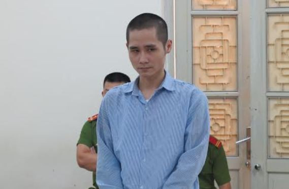 Hoàng Minh Đức tại tòa.