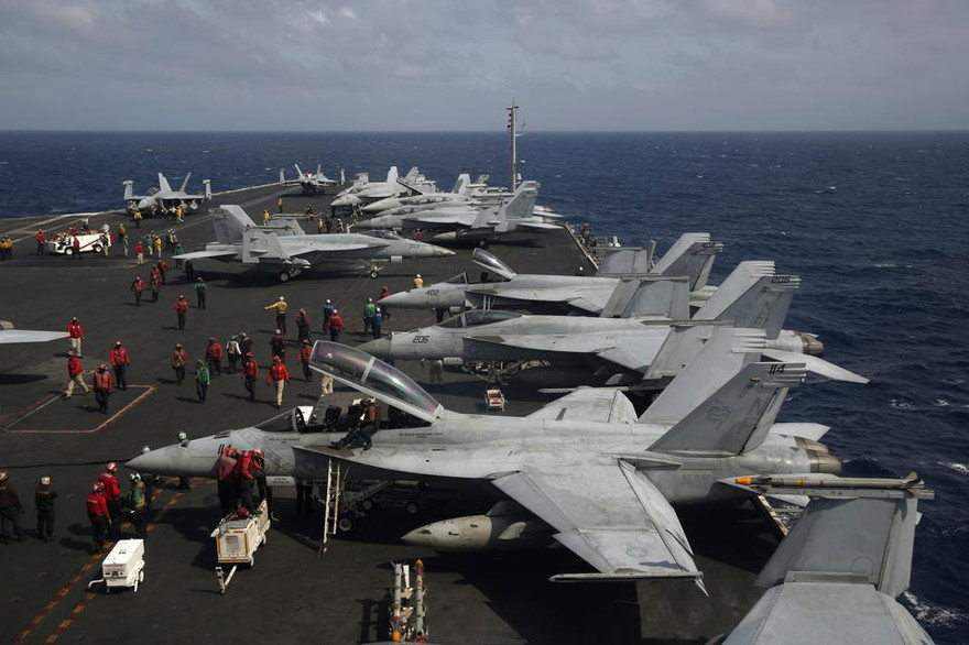 Mỹ có 11 nhóm tàu sân bay hiện đại, trong khi Trung Quốc chỉ có hai và không thể sánh về độ hiện đại