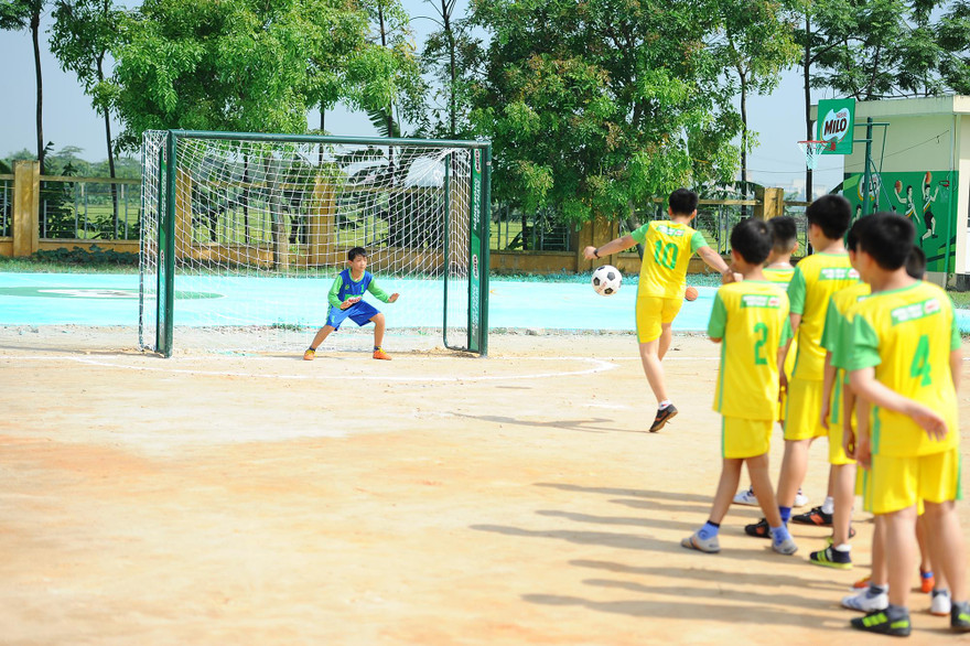 Sân chơi năng động đầu tiên vừa được khánh thành
