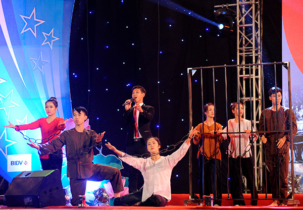 Đội thi Trường ĐH Lâm nghiệp giành giải nhất Liên hoan