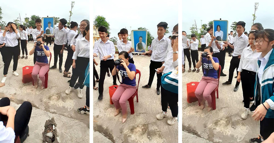 Hậu trường chụp ảnh thẻ độc đáo chuẩn không cần chỉnh