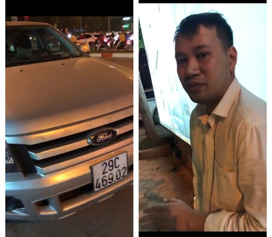 CSGT đã tạm giữ phương tiện vì tài xế không chấp hành yêu cầu kiểm tra nồng độ cồn.