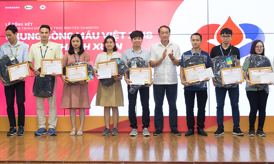 'Chung dòng máu Việt' 2018 tiếp nhận gần 18.000 đơn vị máu