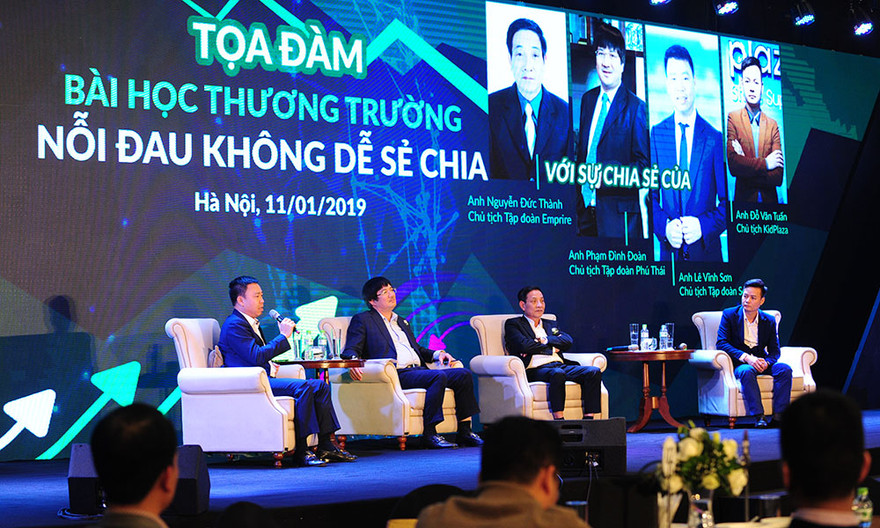 Doanh nhân Việt chia sẻ nỗi đau và bài học thương trường