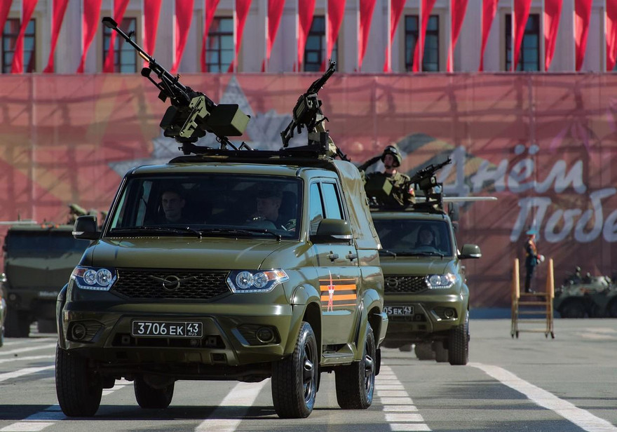 Xe UAZ Patriot phiên bản quân sự