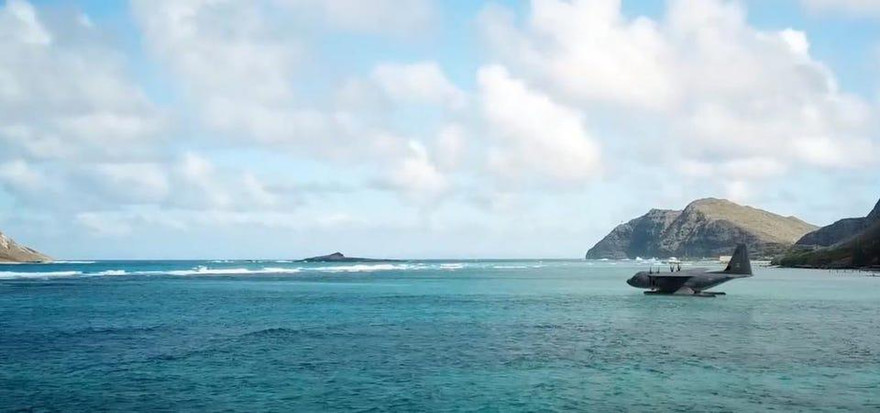  Phác thảo khái niệm về một thủy phi cơ C-130