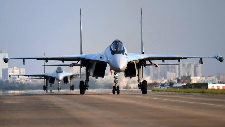 Máy bay Su-35 của Không quân Trung Quốc