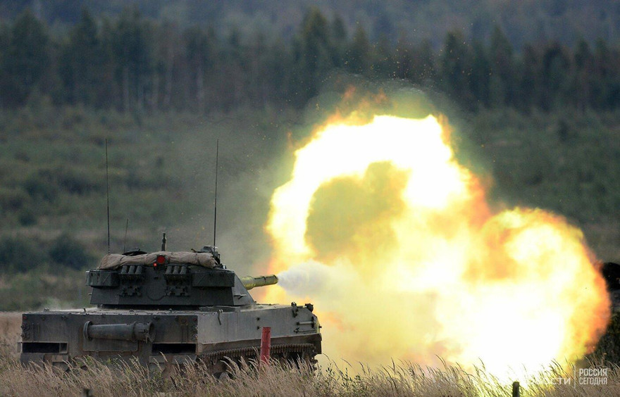 Sprut-SDM tiến hành các cuộc diễn tập bắn đạn thật