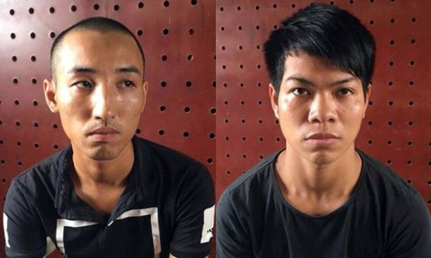 Hai tên cướp giật tài sản khiến nạn nhân tử vong. Ảnh ANTĐ