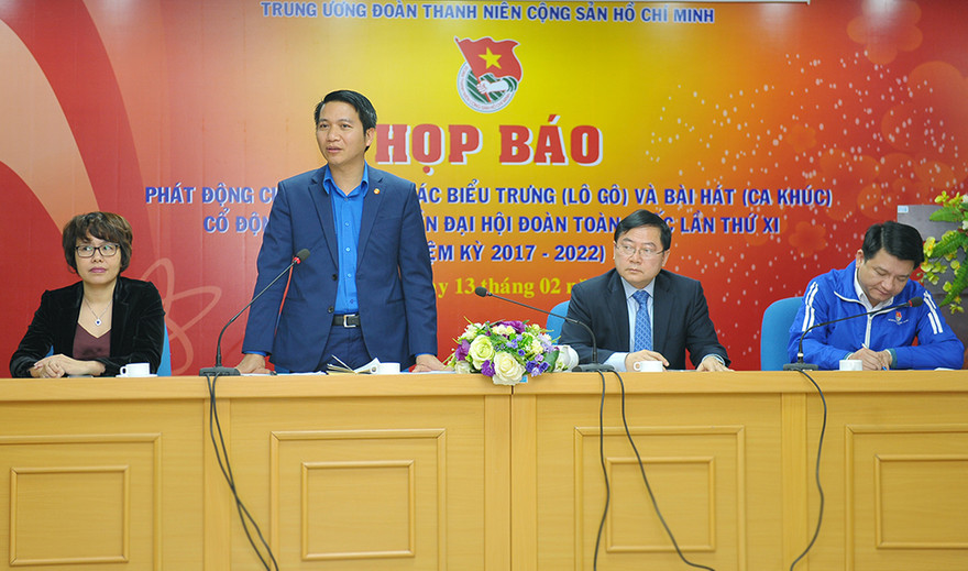 Họp báo phát động cuộc thi sáng tác biểu trưng và bài hát tuyên truyền Đại hội Đoàn XI