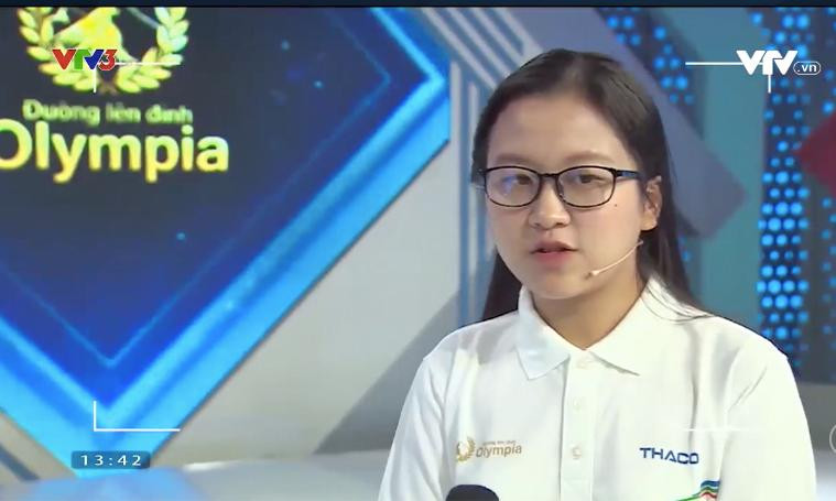 'Bản sao Lâm Vỹ Dạ' ngược dòng thành nữ sinh thứ hai giành vòng nguyệt quế Olympia 2021