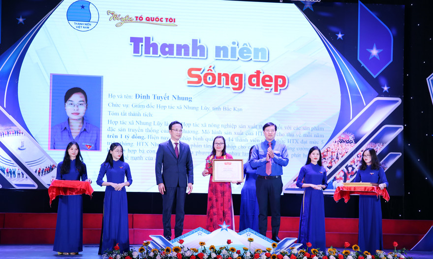 Vinh danh 27 thanh niên sống đẹp, 57 cán bộ Hội tiêu biểu 2020