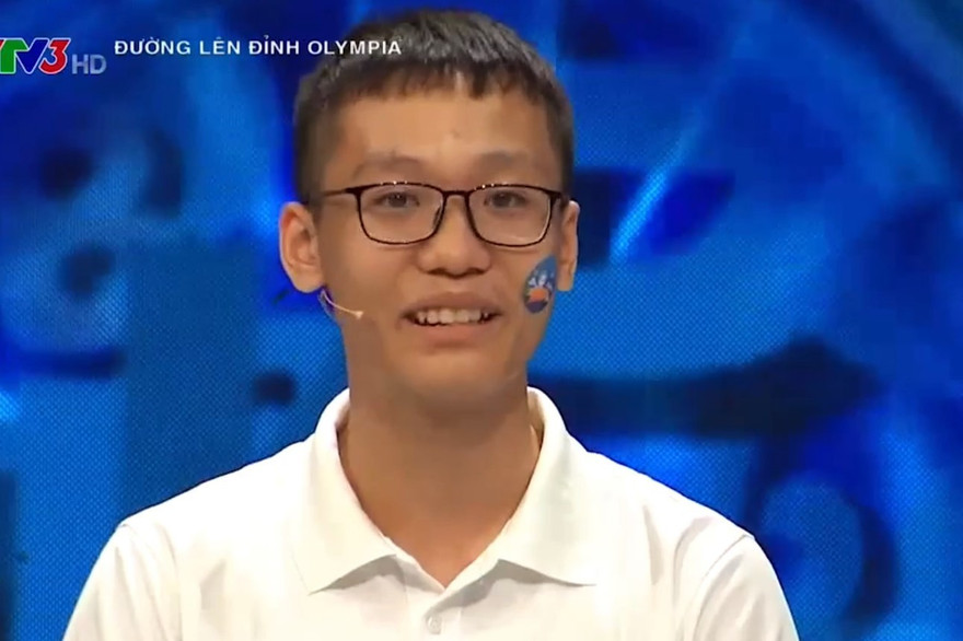 Thí sinh lần đầu đoạt vòng nguyệt quế đã vào chung kết năm Đường lên đỉnh Olympia
