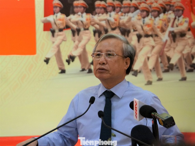 Ông Trần Quốc Vượng - Ủy viên Bộ Chính trị, Thường trực Ban Bí thư.