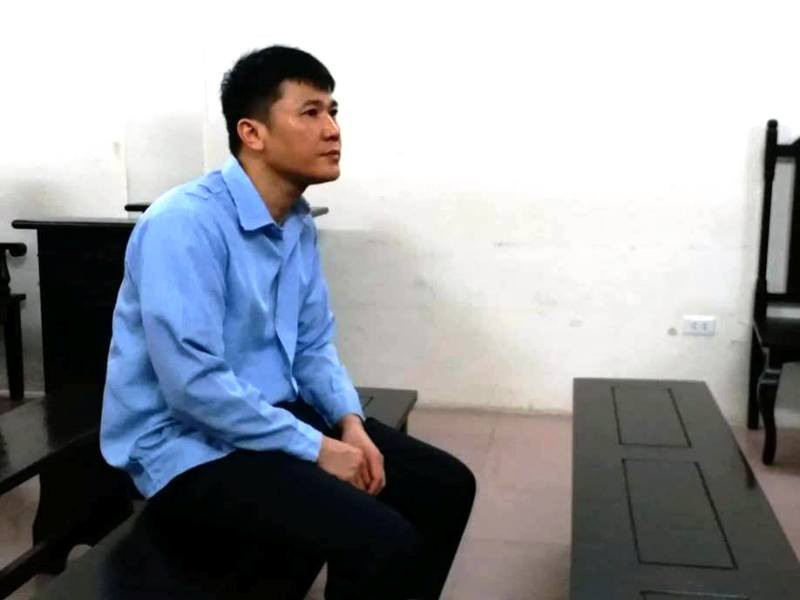 Bị cáo Trần Đức Chính tại tòa.