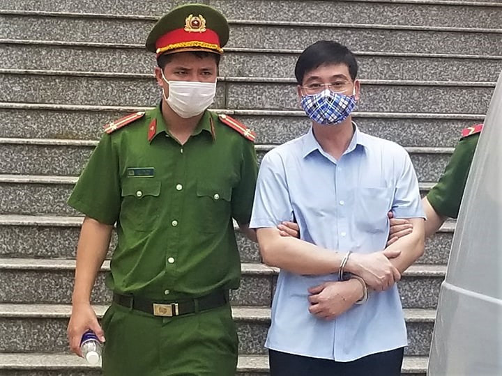 Bị cáo Khương Ngọc Chất cho rằng mình bị oan.