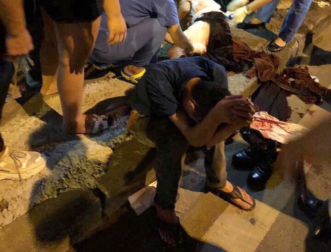 Nguyễn Cao Cường tại thời điểm sau khi gây án.