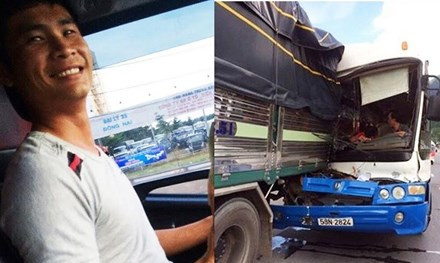 Tài xế trẻ Phan Văn Bắc nhận Huy hiệu Tuổi trẻ dũng cảm của T.Ư Đoàn