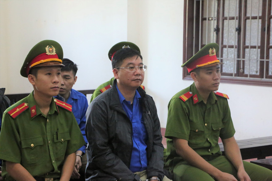 Bị cáo Khương Ngọc Chất - cựu Trưởng phòng An ninh chính trị nội bộ.