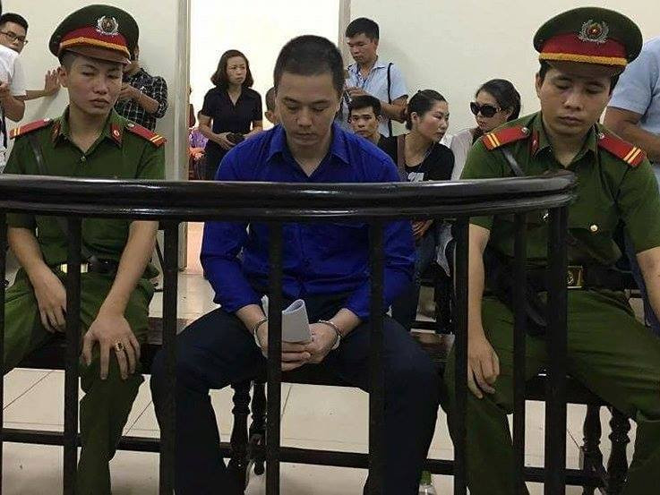 Cao Mạnh Hùng tại tòa