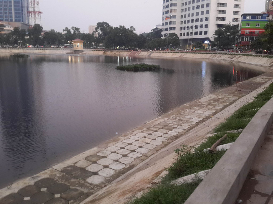 Hồ Ngọc Khánh nơi diễn ra sự việc.