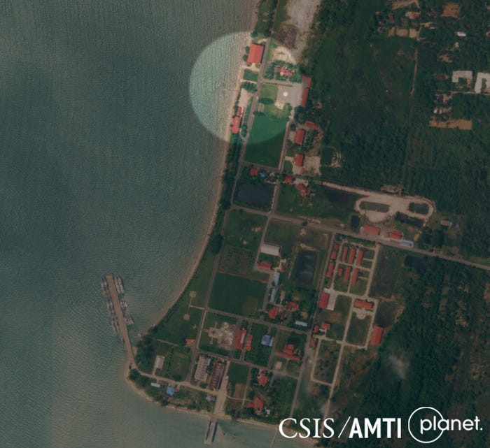 Vị trí cơ sở bị tháo dỡ