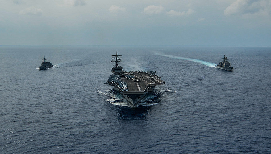 Nhóm tàu sân bay tấn công Ronald Reagan của hải quân Mỹ