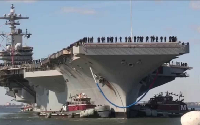 Tàu sân bay USS George H. W. Bush của hải quân Mỹ