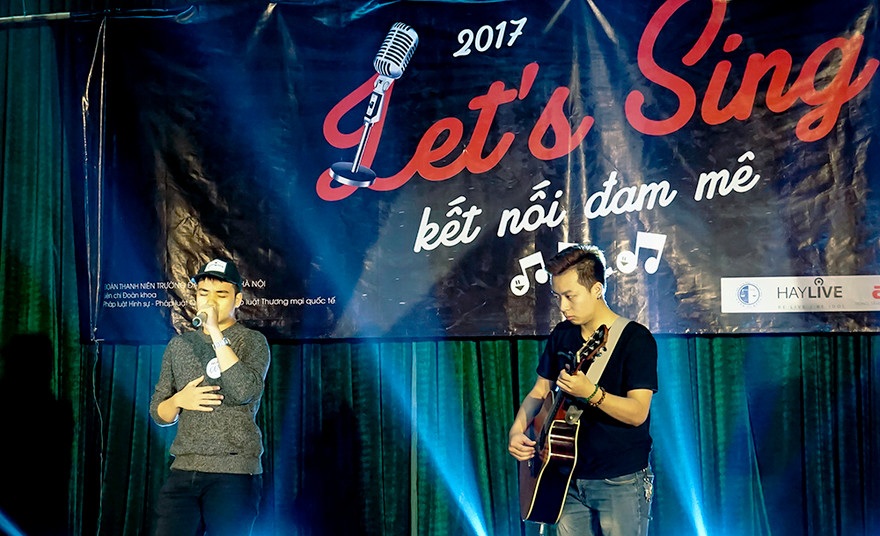 ‘Đấu trường âm nhạc’ cho sinh viên Hà Nội