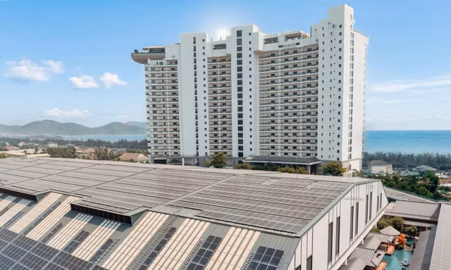 Khu nghỉ dưỡng tiên phong vận hành xanh với hệ thống tấm pin năng lượng mặt trời quy mô lớn nhất Việt Nam