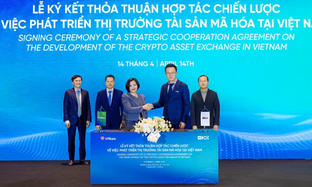 OKX và VPBank ký thỏa thuận hợp tác chiến lược phát triển hợp tác trong lĩnh vực tài sản số