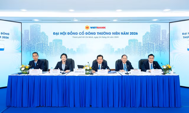 Vietbank tổ chức thành công ĐHĐCĐ thường niên 2026, thông qua nhiều mục tiêu tăng trưởng quan trọng
