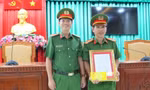 Phá nhanh vụ trộm hơn 10 cây vàng, Công an phường Long Xuyên được Bộ Công an khen thưởng