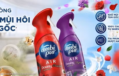 Giải pháp từ xịt phòng Ambi Pur giúp khử mùi hôi tận gốc